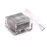 Coastbox Clear - Chic Matte Silver