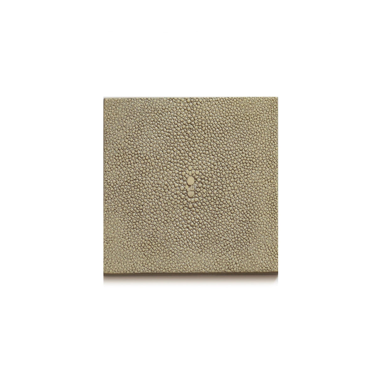 Coaster - Faux Shagreen Natural