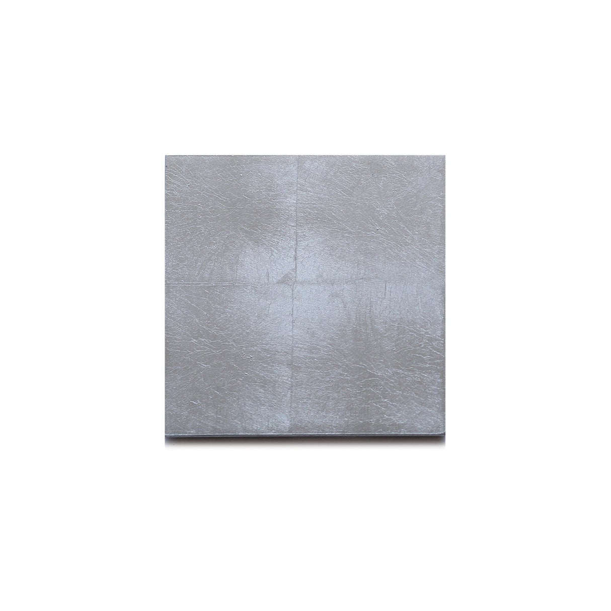 Silver Leaf Coaster - Chic Matte Silver