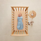 ErgoPouch - Organic All Year Cocoon Swaddle Sleeping Bag - Dragonflies - 1.0 TOG