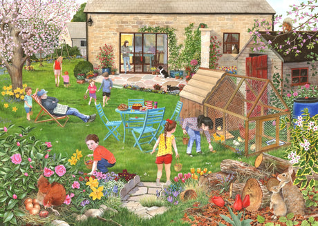 Egg Hunt - 500 Piece Jigsaw Puzzle