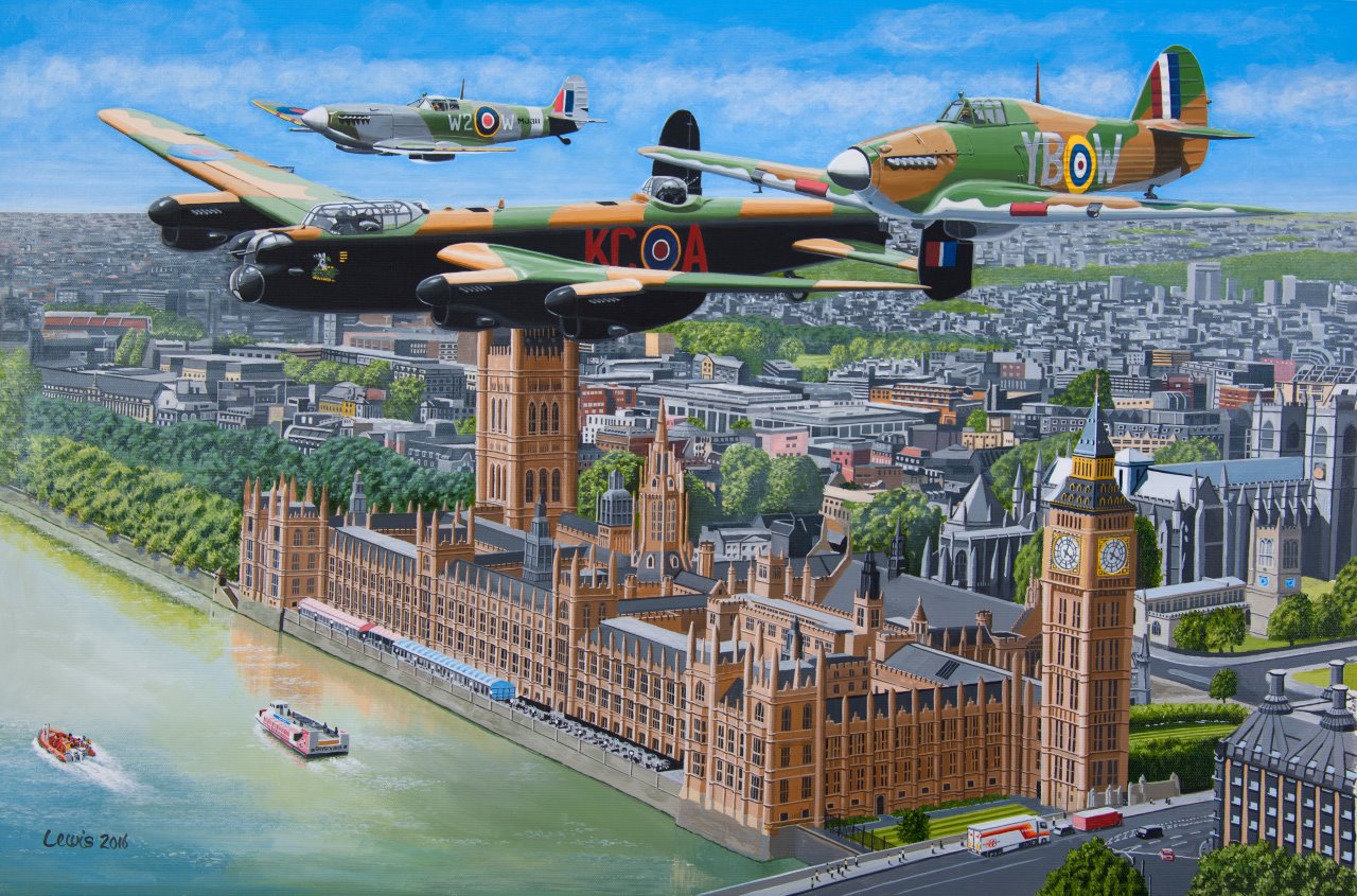 Fly Past - 500 Piece Jigsaw Puzzle