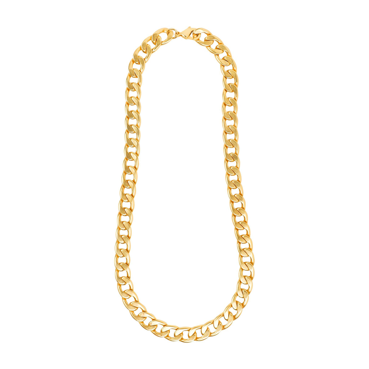 Curb Chain Gold 21"
