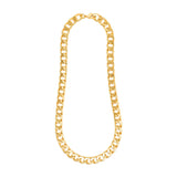 Curb Chain Gold 21"