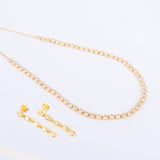 Crystal Tennis Earrings