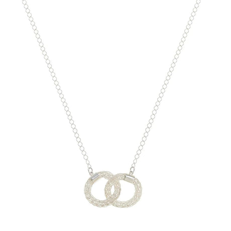Woven Kindred Necklace Silver