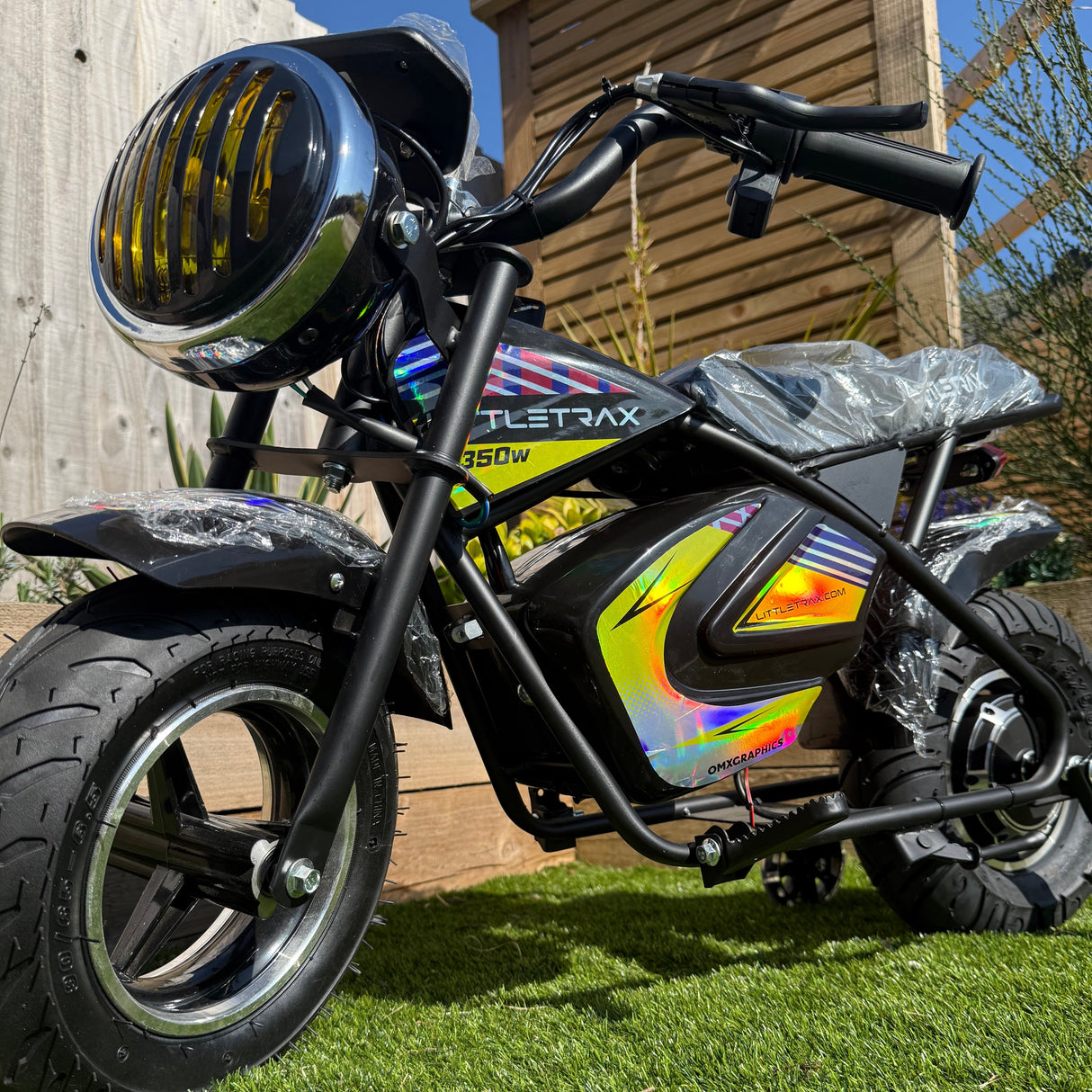 Littletrax 350W Kids Electric Bike – Ages 3 to 7 ride on mini motorbike
