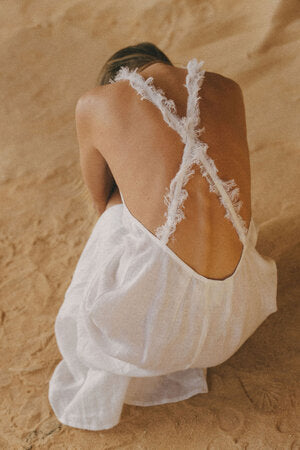 Bora Bora Dress - White