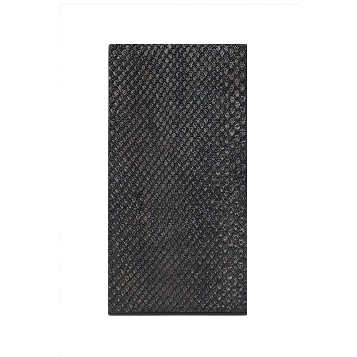 Double Coaster - Faux Boa Charcoal