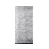 Silver Leaf Double Coaster - Silver