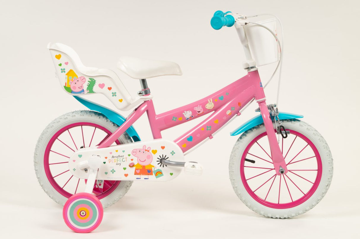 Peppa Pig 14" Bicycle - Pink