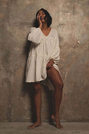 Symi Dress - White