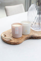 Tonka Bean &Amp; Patchouli White Scented Candle