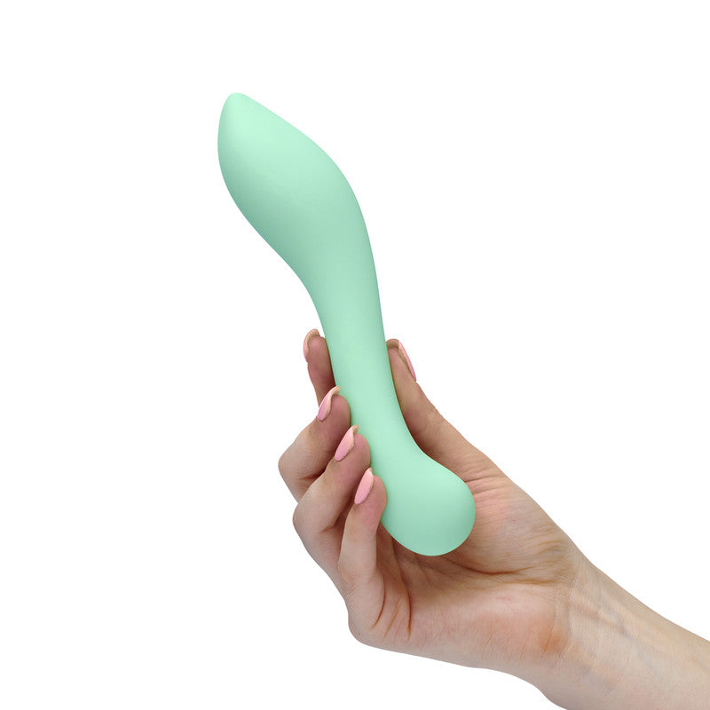 So Divine Discreet Silicone G-Spot Dildo Aqua