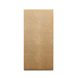 Silver Leaf Double Coaster - Chic Matte Gold