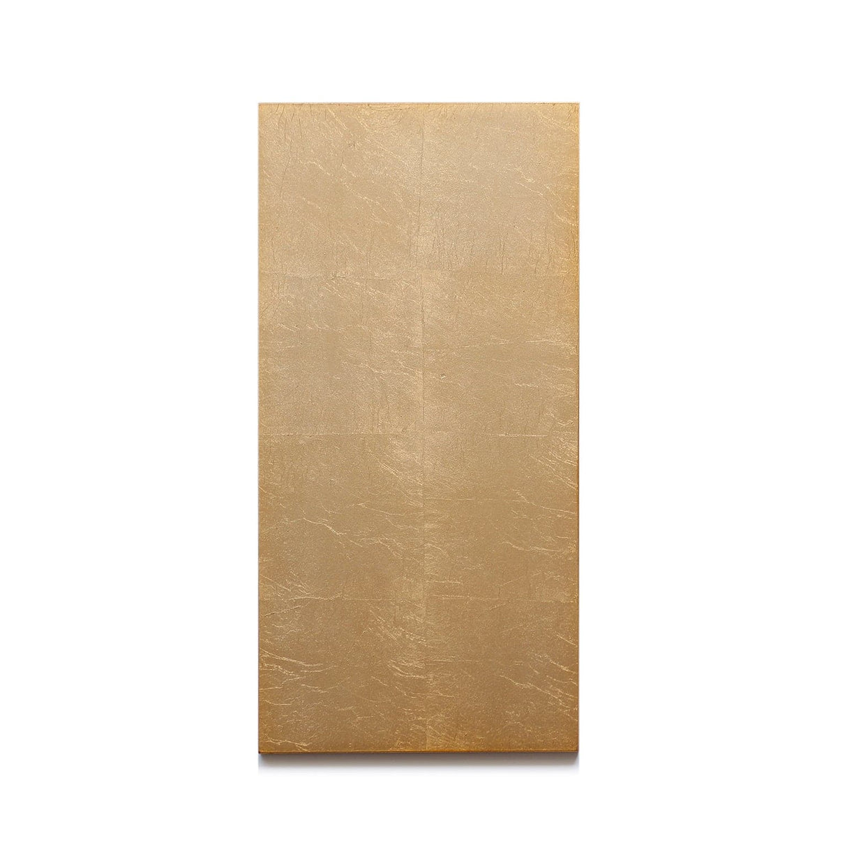 Silver Leaf Double Coaster - Chic Matte Gold