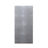 Silver Leaf Double Coaster - Chic Matte Silver