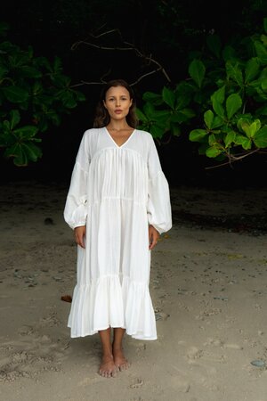 Sweet Serenity Dress - White