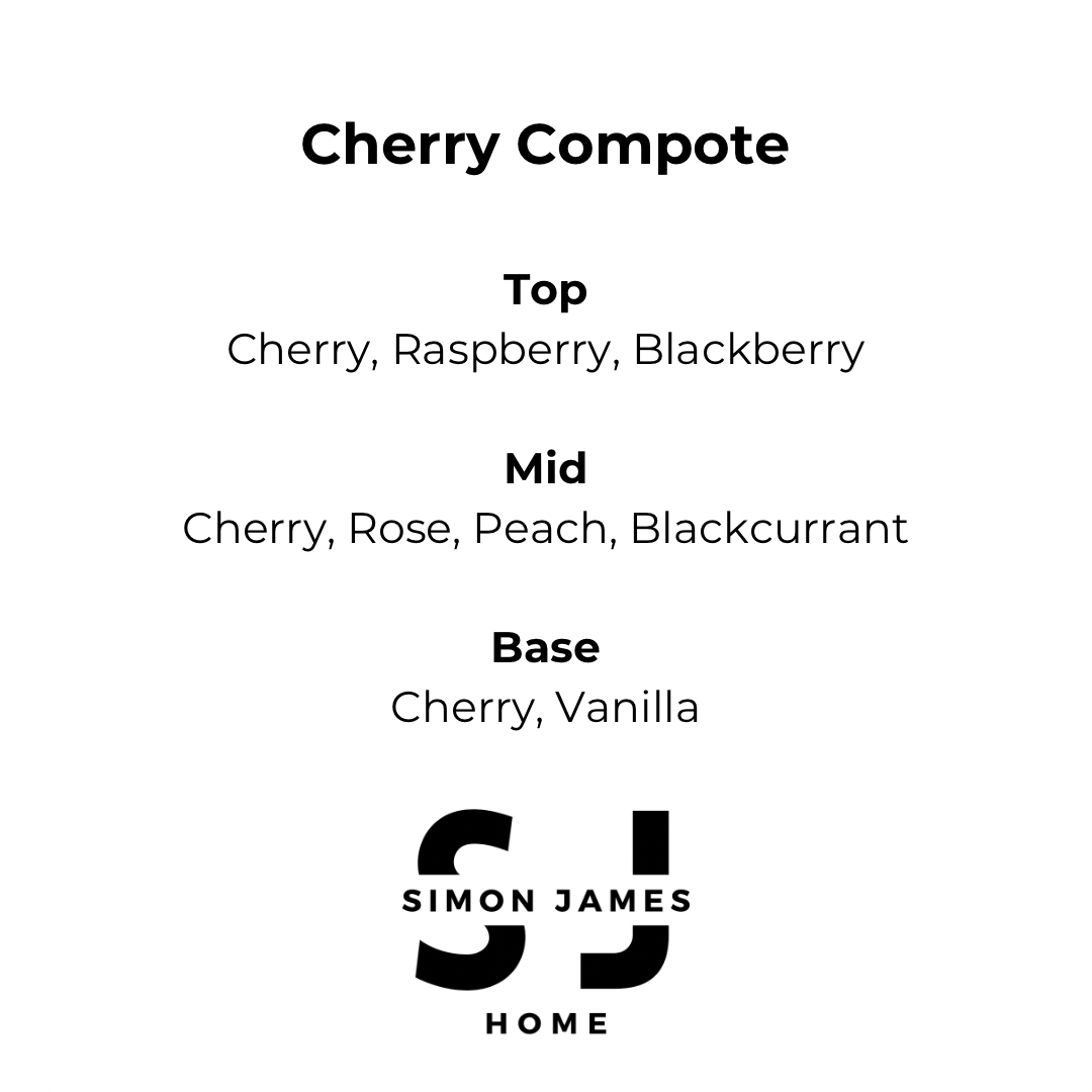 Cherry Compote Handmade Soy Wax Candle