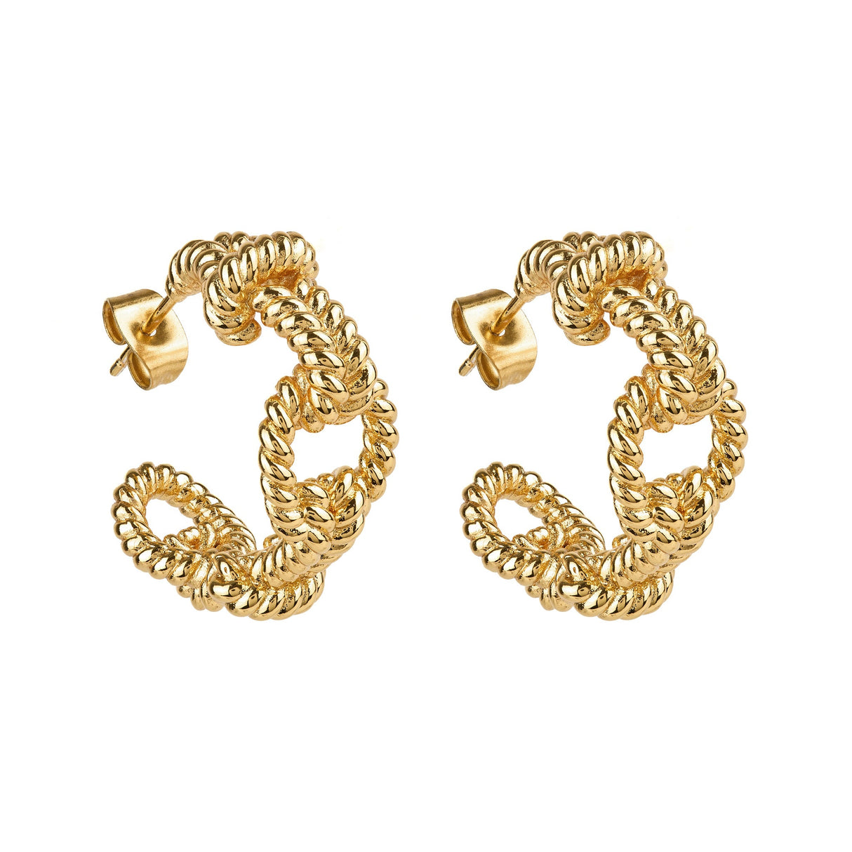 Knotted Rope Hoops