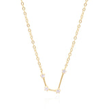 Esphyr Constellation Zodiac Necklace | 18K Gold Plated