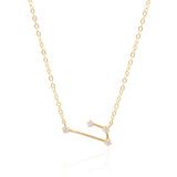 Esphyr Constellation Zodiac Necklace | 18K Gold Plated