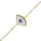 Evil Eye Bracelet Mother of Pearl