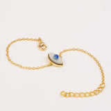 Evil Eye Bracelet Mother of Pearl