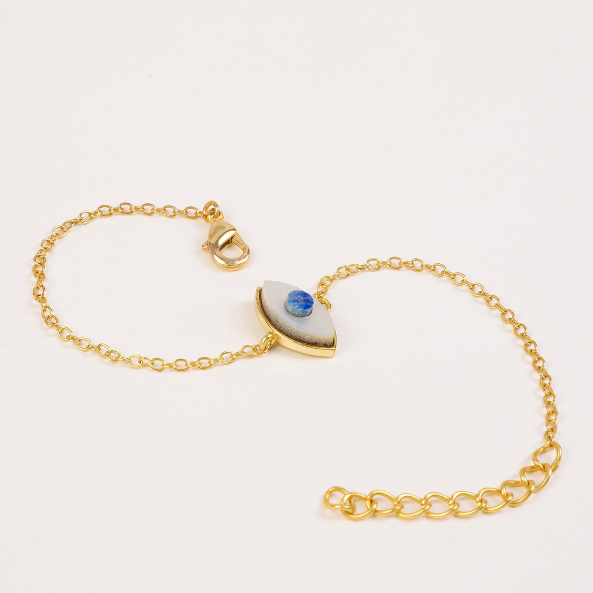 Evil Eye Bracelet Mother of Pearl