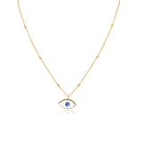 Evil Eye Necklace Mother of Pearl