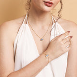 Evil Eye Mother of Pearl Jewellery Set