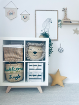 Welcome to Our Jungle Basket - Large