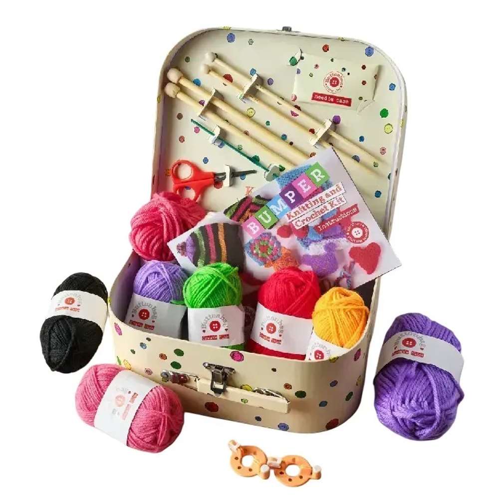 Bumper Knitting - Buttonbag