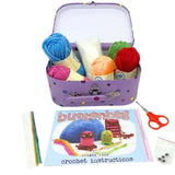 Crochet Suitcase Kit - Buttonbag