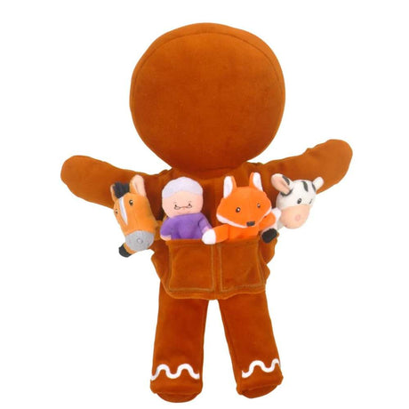 Gingerbread Man Set Hand Puppet