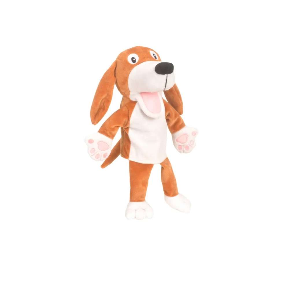 Dog Moving Mouth Hand Puppet