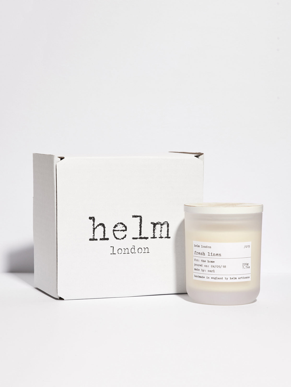 Fresh Linen Luxury Candle