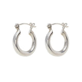 Silver Mini Hoops