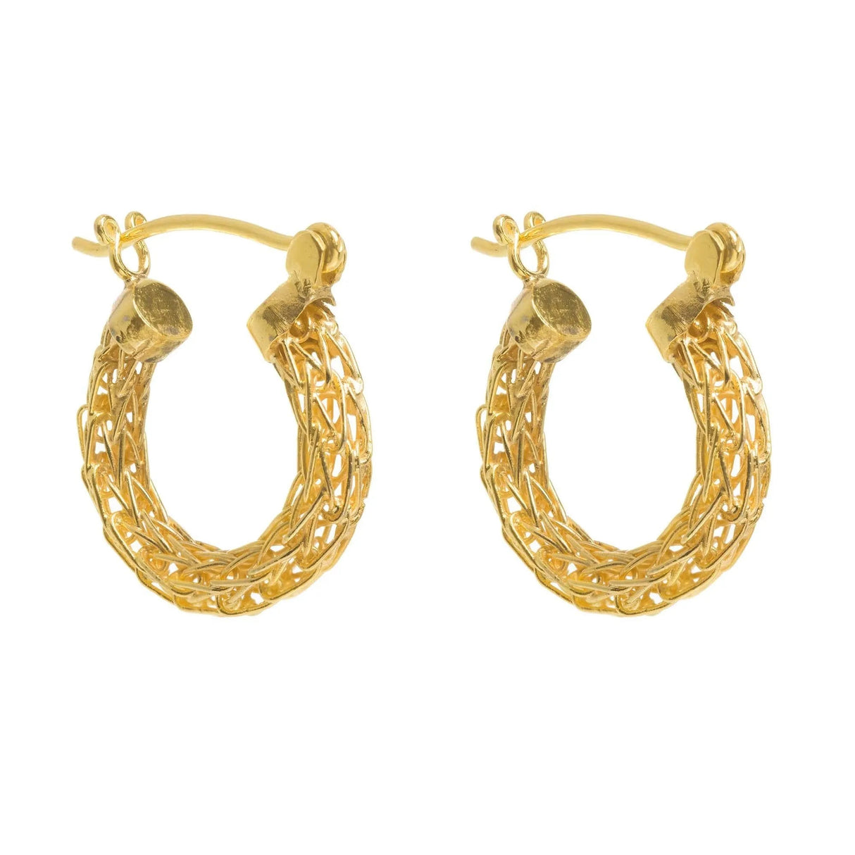 'Woven for Women' Mini Hoops