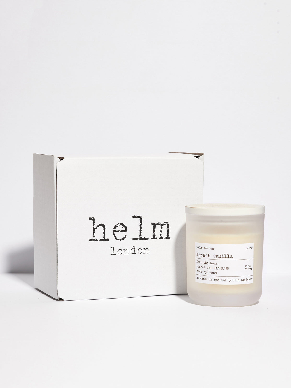 French Vanilla Luxury Candle