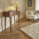 Scandinavian Walnut Oslo Console, Dressing Table, and Desk