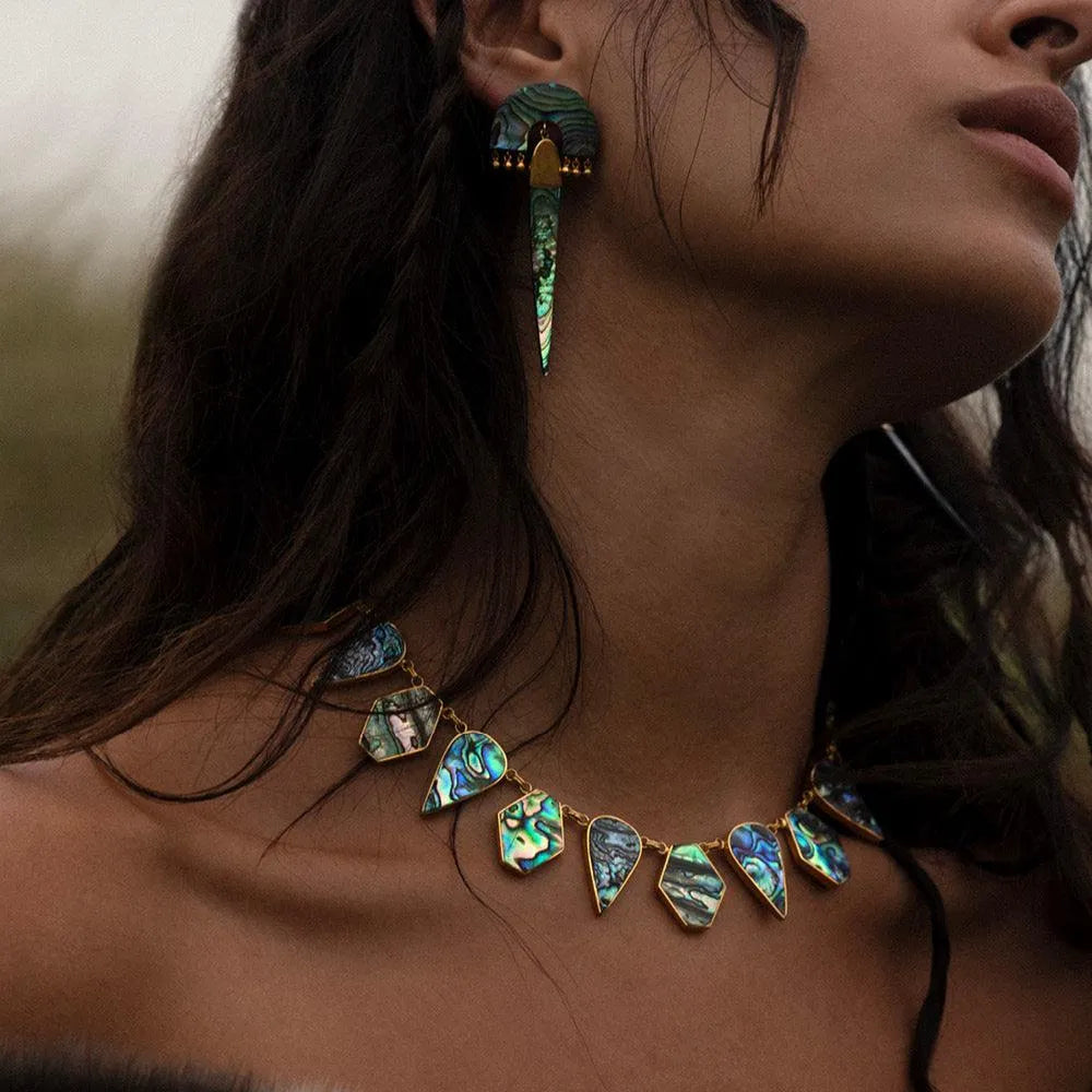 Warrioress Paua Necklace