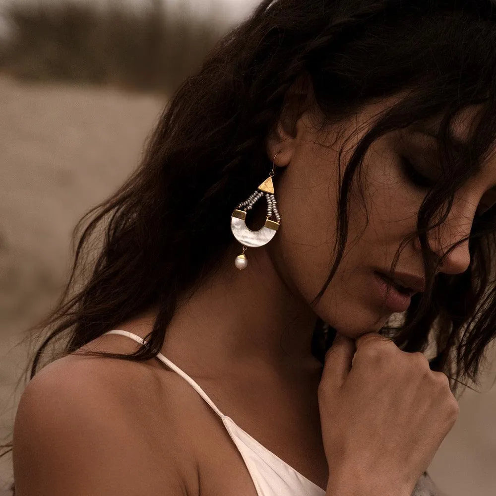 Warrioress Sunrise Earrings