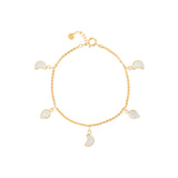 Petite Moon Bracelet, Gold