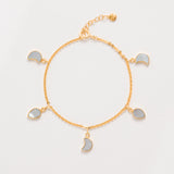 Petite Moon Bracelet, Gold