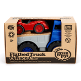 Flatbed Truck & Race Car