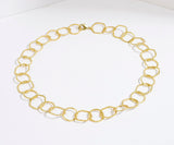 Hexagonal Loop Chain Gold