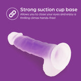 So Divine Glorious Purple Real Skin Feel Dildo