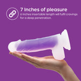 So Divine Glorious Purple Real Skin Feel Dildo