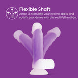 So Divine Glorious Purple Real Skin Feel Dildo